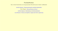 Desktop Screenshot of facharbeiten.peterholland.de